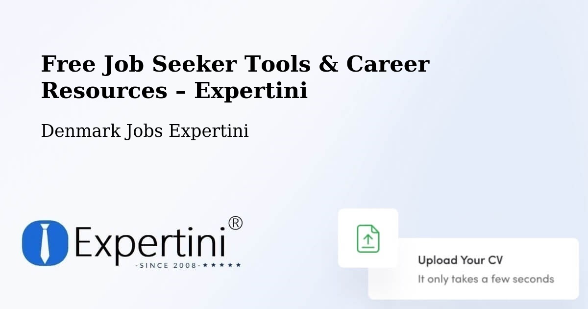 Free Job Seeker Tools & Career Resources – Kolding - Kolding, Denmark Jobs Expertini