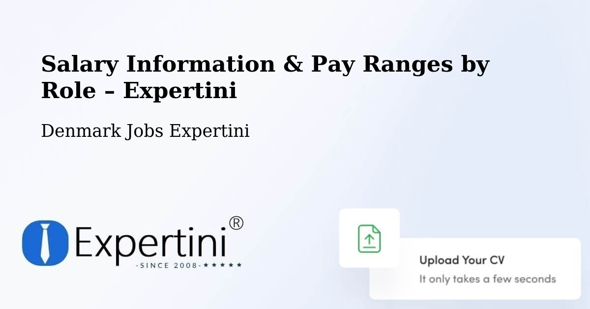Salary Information & Pay Ranges – Kolding - Kolding, Denmark Jobs Expertini